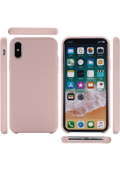 Apple iPhone Xs Max Için Köşe Korumalı Sıvı Silikon Telefon Kılıfı (Yurt Dışından) indirimleri