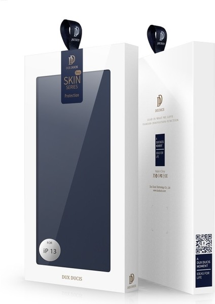 Apple iPhone 13 Için Skin Pro Serisi Aşınma Önleyici Standlı Kartlıklı Deri Telefon Kılıfı (Yurt Dışından)