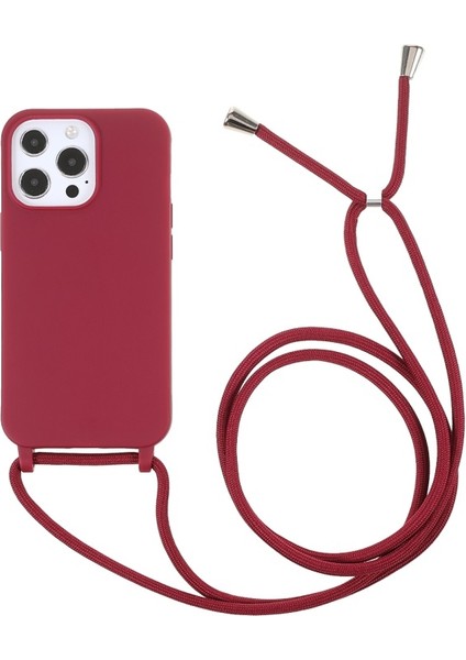 Apple iPhone 13 Pro Max 6.7 Inç Uyumlu Tpu Ayarlanabilir Ipli Telefon Kılıfı (Yurt Dışından)