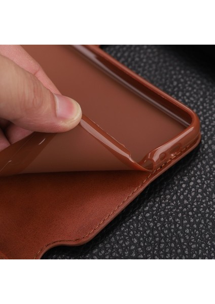 Samsung Galaxy A8 Için Kart Yuvalı Deri Telefon Kılıfı (Yurt Dışından) fırsatları