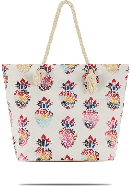 Gnc Design Ananas Summer Plaj Çantası