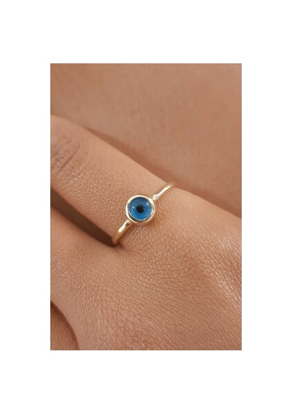 14 Ayar Altın Göz Yüzük modelleri