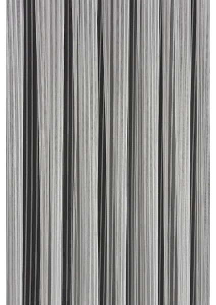 Çizgili İp Tül Gri Parlak Geçiş Kırışmaz 1/3 Sık Pile Yüksek Gramaj fiyatları