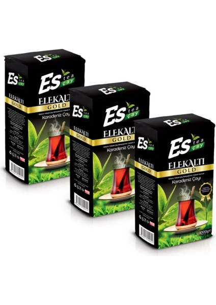 Es Tea Gold Çay 1 kg x 3 Adet