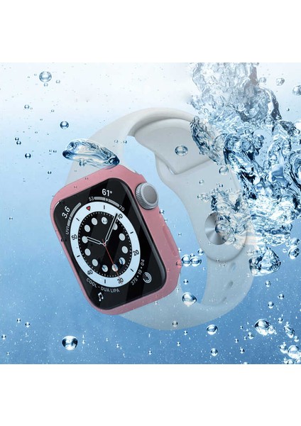 Apple Watch 3 38MM Uyumlu Kasa ve Ekran Koruyucu 360 Tam Koruma Kılıf