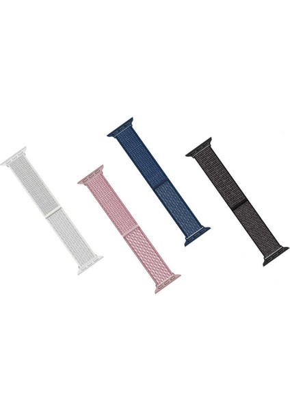 Apple Watch Uyumlu 7 45MM Sport Loop Hasır Kordon