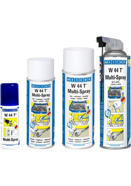 W 44 T® Multi Çift Başlıklı Pas Sökücü Sprey Yağ 400 ml
