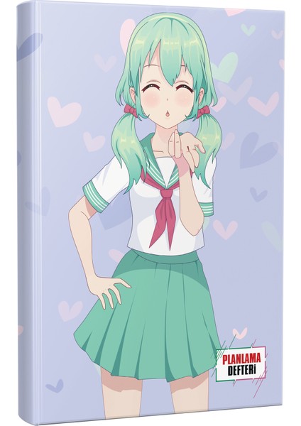 Halk Kitabevi Schoolgirl Anime Manga Temalı Defter