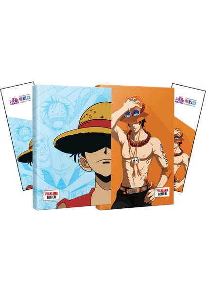 Ikili Luffy Ace Defter ve Ayraç