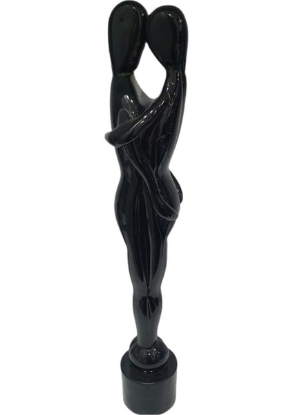 Murano Glass Imzalı Alfredo Rossi Art Glass Lovers Soyut Heykel Sanat Nesnesi