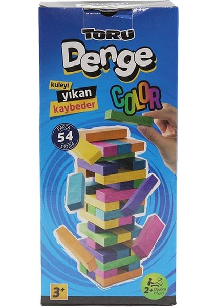 Torutoys Toru Renkli Denge Oyunu 54 Parça