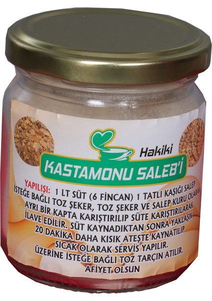 Kastamonu Bahçe Salep Kastamonu Dağ Sahlep 50 gr
