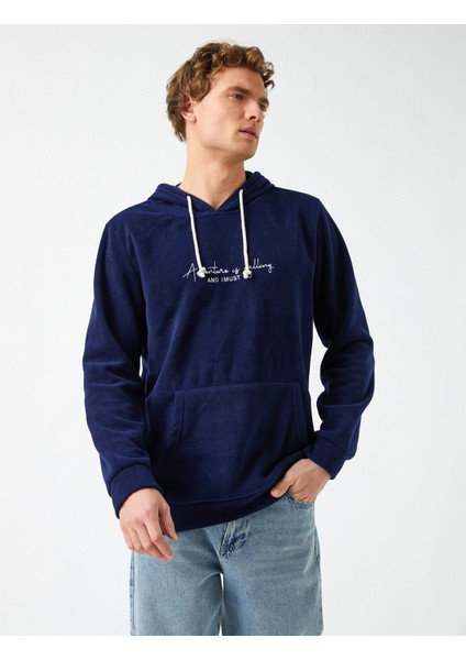 Polar Kapşonlu Sweatshirt