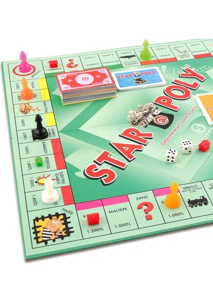Poly Emlak Ticaret Oyunu Monopoly Monopoli Metropol Starpoly