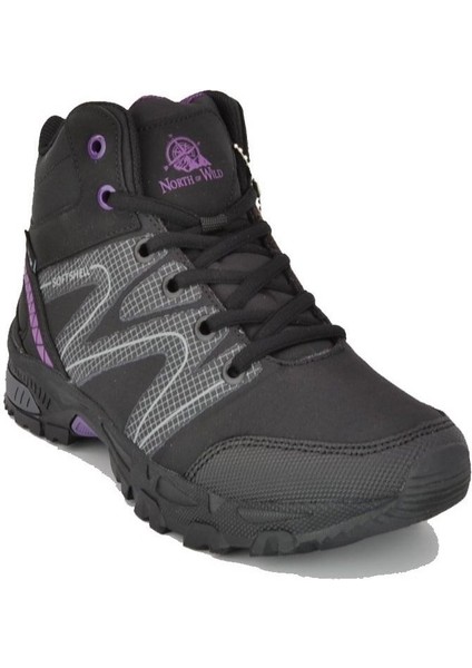 Draven Siyah Mor Suya Dayanıklı Kadın Outdoor Spor Bot
