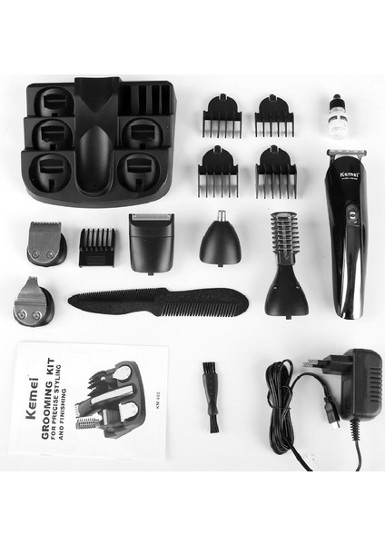 6 In 1 Standlı Şarjlı Erkek Bakım Seti Tıraş (Yurt Dışından) fırsatları