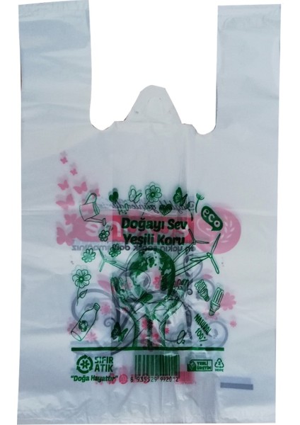 Bio Eczane Poşeti Baskılı Orta Boy Poşet 25 x 40 cm 5 kg 750'LI fiyatları