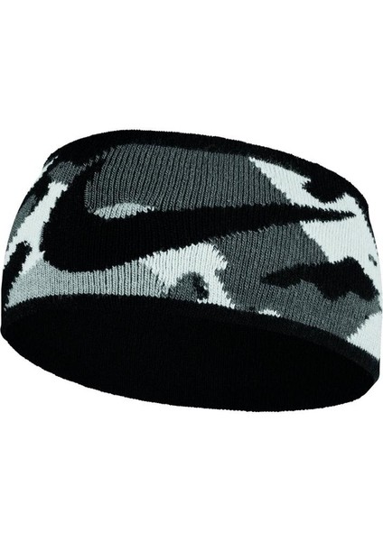 M Seamless Knit Headband Reversible Graphic Saç Bandı