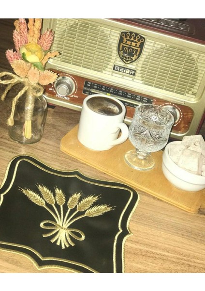 2'li Başak Desenli Kokteyl Peçetesi