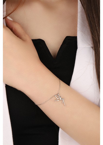 Tinkerbell 925 Ayar Gümüş Bileklik