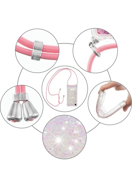 Apple iPhone Xr 6.1 Inç Uyumlu Ayarlanabilir Ipli Simli Pc + Tpu Telefon Kılıfı (Yurt Dışından) fırsatları