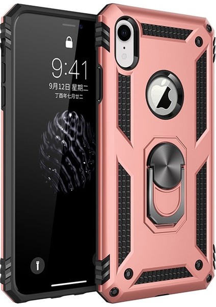 Pc Tpu Zırh Telefon Kapağı ile Kickstand ile Apple iPhone Xr 6.1 Inç (Yurt Dışından)