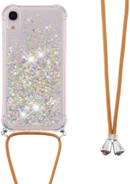 Apple iPhone Xr 6.1 Inç Uyumlu Ayarlanabilir Ipli Simli Pc + Tpu Telefon Kılıfı (Yurt Dışından) fiyatları