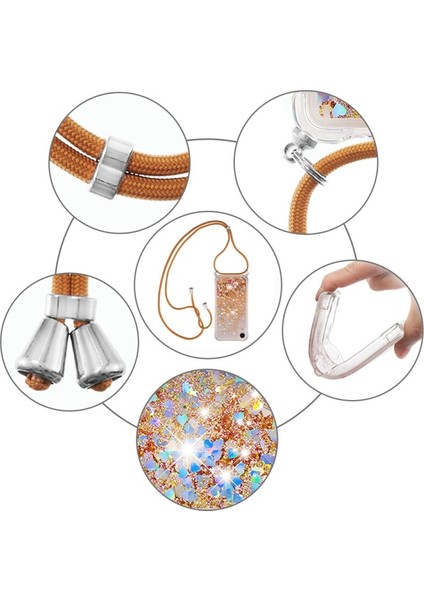 Apple iPhone Xr 6.1 Inç Uyumlu Ayarlanabilir Ipli Simli Pc + Tpu Telefon Kılıfı (Yurt Dışından) fırsatları