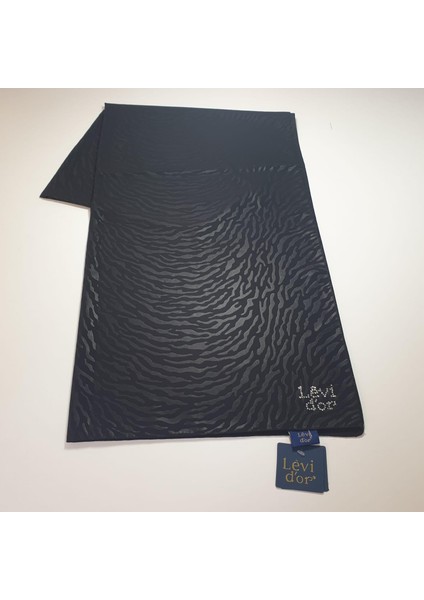 Maxmara Black / Zebra Desen Şal
