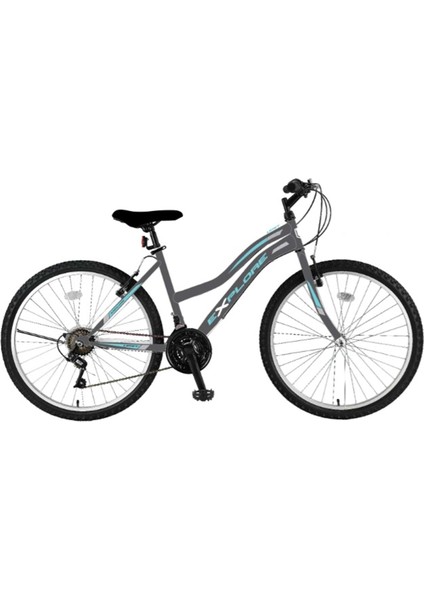 Ümit 2434 24 Explorer Bayan Mtb V Fren 21 V. Srn Ümit Bisiklet (Antrasit Turkuaz)