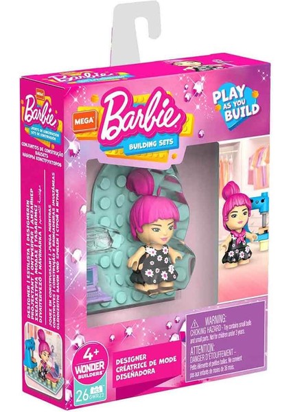 Mega Barbie Mini Figürler Serisi GWR21 - Tasarımcı fiyatları