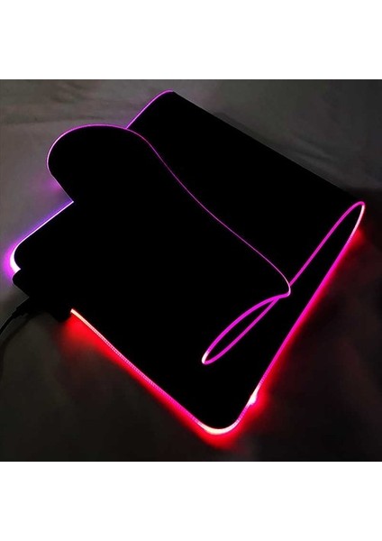 Xtrike Me Rgb Işıklı Düz Siyah 80*30 cm Mouse Pad