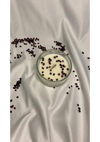 Doğal Soya Wax Kristal Bardak Mum Başak Burcu modelleri