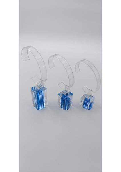 Saat Standı 3'lü Set Lazer Model Kare Mavi fiyatları