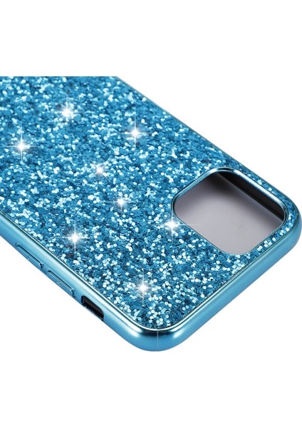 Apple iPhone 11 Pro Max 6.5 Inç Uyumlu Simli Telefon Kılıfı - Mavi (Yurt Dışından) indirimleri