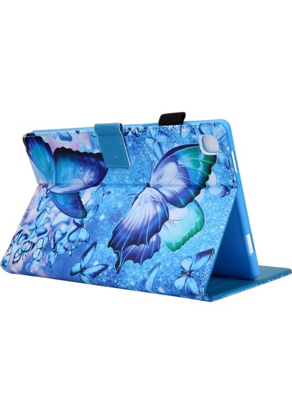 Deri Galaxy Tab A7 Lite 8.7-Inç Için Tablet Kılıfı (Yurt Dışından)