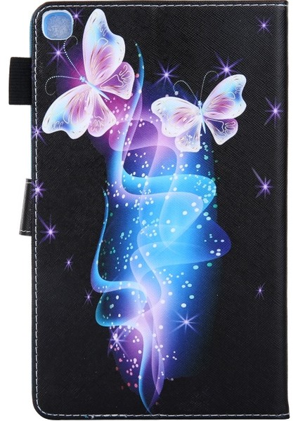 Deri Galaxy Tab A7 Lite 8.7-Inç Için Tablet Kılıfı (Yurt Dışından)