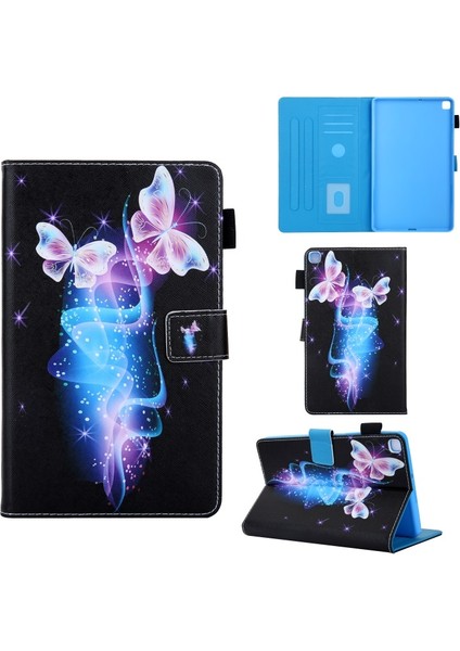 Deri Galaxy Tab A7 Lite 8.7-Inç Için Tablet Kılıfı (Yurt Dışından)