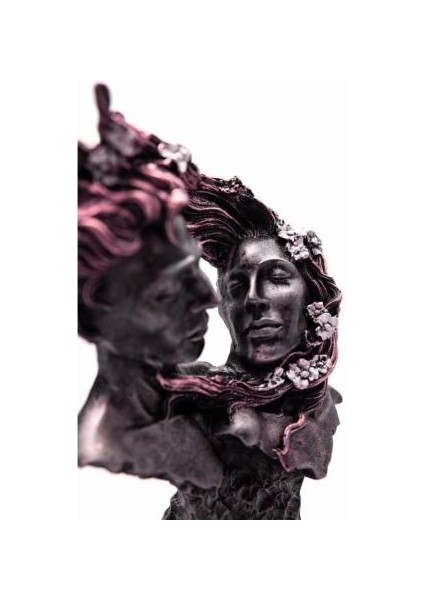 Dekoratif Polyester Sevgili Heykel Biblo (30X23CM)