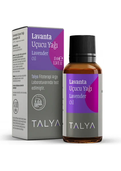 Lavanta Uçucu Yağı, %100 Saf ve Doğal, Buhurdanlık ve Difüzör Yağı, 10 ml