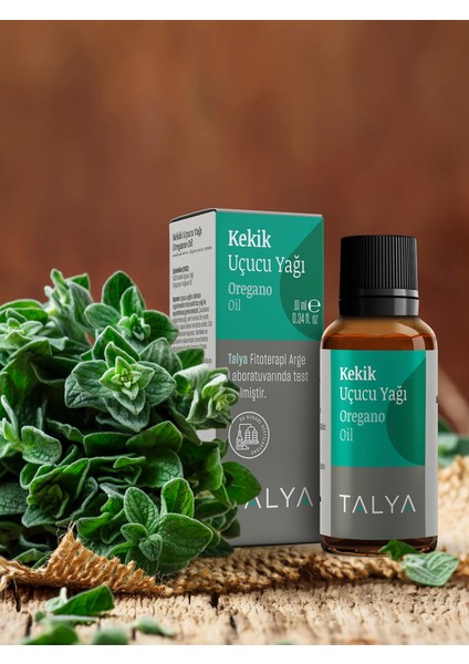 Kekik Uçucu Yağı, %100 Saf ve Doğal, Yüksek Karvakrol, 10 ml