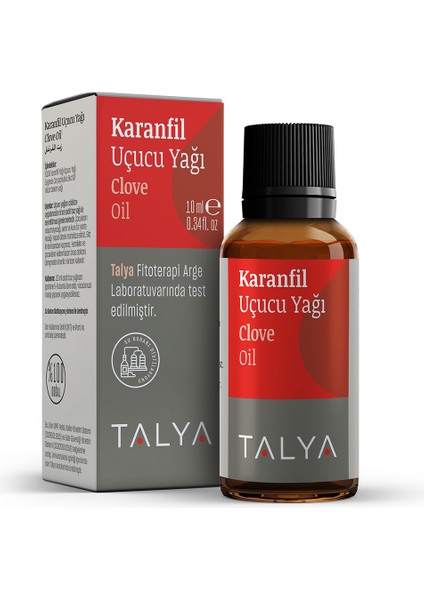 Karanfil Uçucu Yağı, (Clove Essential Oil), %100 Saf ve Doğal, Bitkisel Aromaterapi Yağı, 10 ml