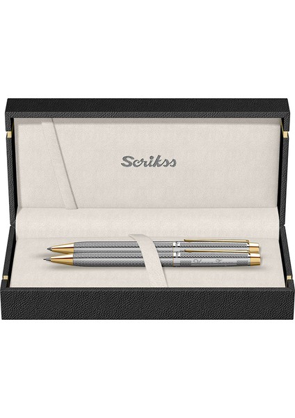 Isme Özel Scrikss 722W Balıksırtı Desenli Gold Krom fiyatları
