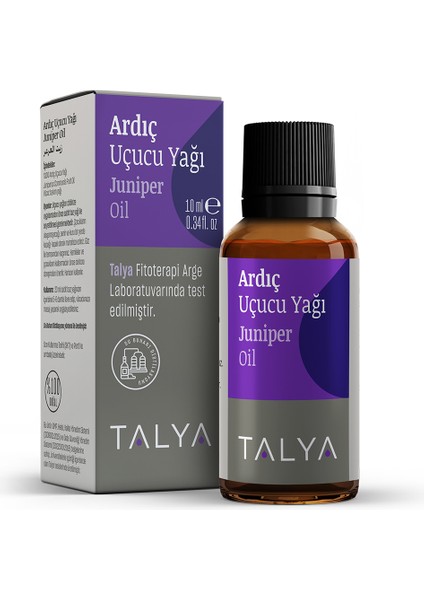 Ardıç Uçucu Yağı (Juniper Essential Oil), %100 Saf ve Doğal, 10 ml