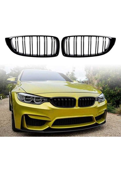 Bmw 4 Serisi F32/F33/F36 2013-2019 M4 Böbrek (Cift Cizgi) indirimleri