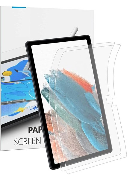 Samsung Galaxy Tab A8 10.5 SM-X200 (2021) Paper Like Mat Ekran Koruyucu Renksiz