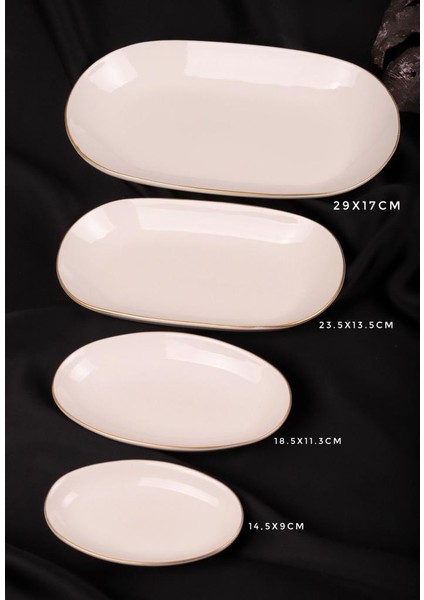 Diva - Kayik Tabak Büyük 28,5X17 cm indirimleri