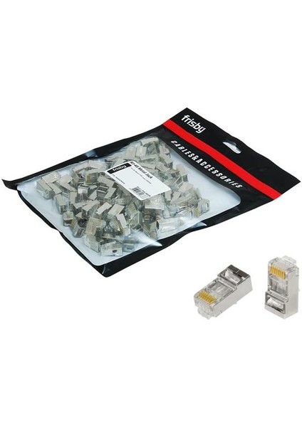 Frısby FNW-RJ4522N 100LÜ Metal Rj-45 Konnektör