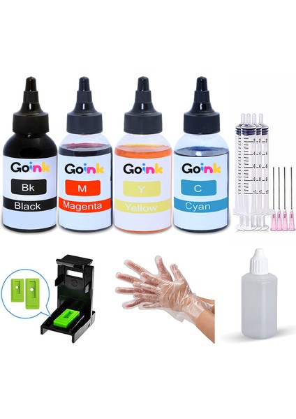 Canon Pixma MG3650 Uyumlu Kartuş Dolum Seti