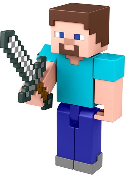 Minecraft Aksesuarlı Figürler HFC27 Steve Lisanslı Ürün
